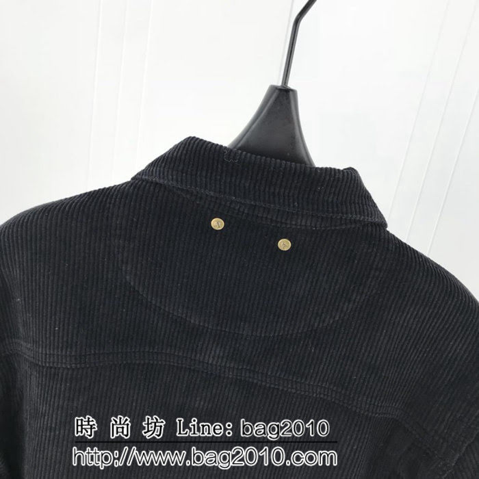 LV路易威登 19ss 新款燈芯絨 男款夾克外套 立體剪裁 百搭款 ydi2586
